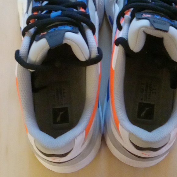 Puma RS-X Running System sneakers..blue and orange. - Picture 8 of 9
